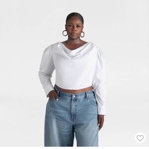 Elegant White Women's Top